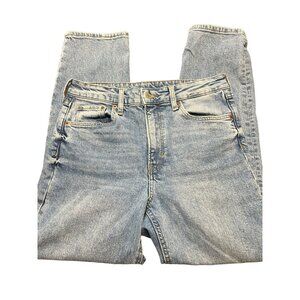 H&M &Denim Blue Jeans Vintage Slim High Waist Ankle Length Size 6